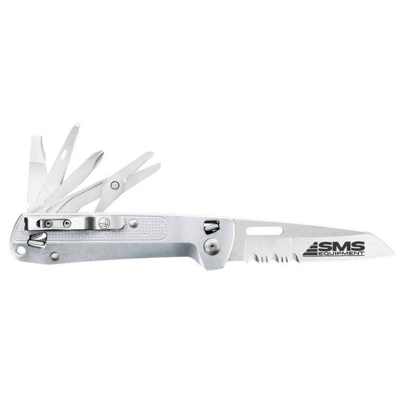 Custom Leatherman® Free™ K4 - Silver - 1