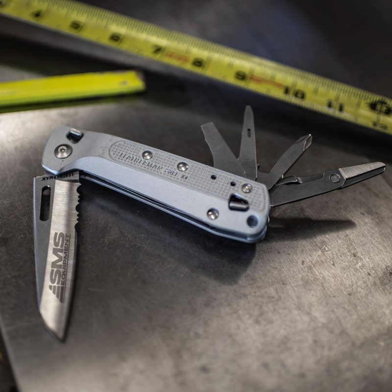 Custom Leatherman® Free™ K4 - Silver - 6