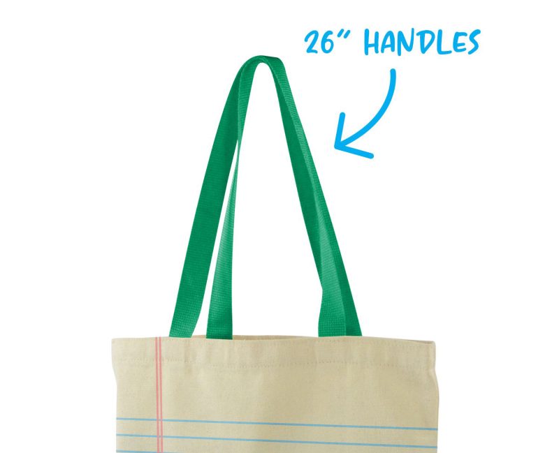 Custom Made-to-Order Flat Tote All-Over Print - 1