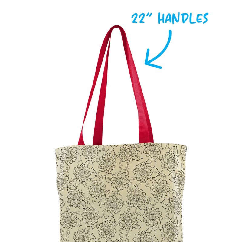 Custom Made-to-Order Gusseted Tote All-Over Print - 2
