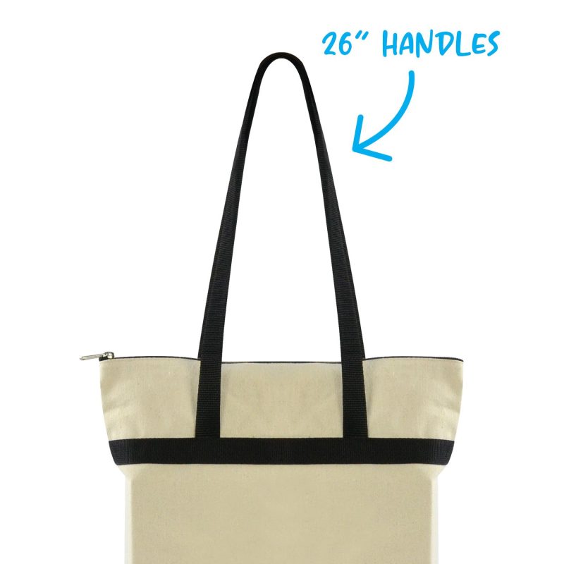 Custom Made-to-Order Zippered Tote - 2