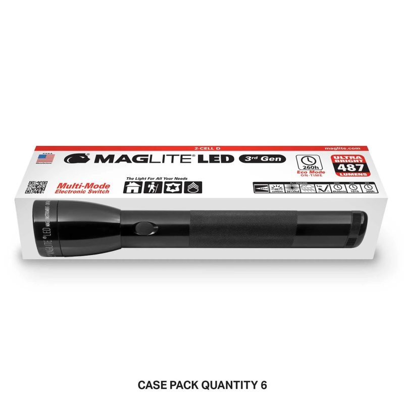 Custom Maglite® LED 2-Cell D Flashlight - 4