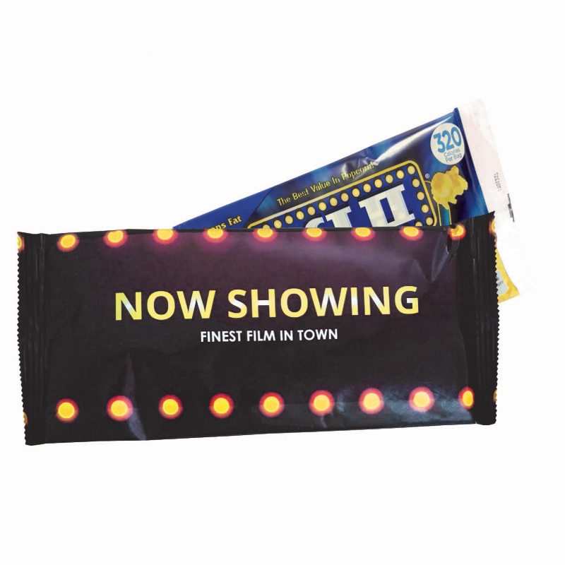 Custom Microwave Popcorn Flat