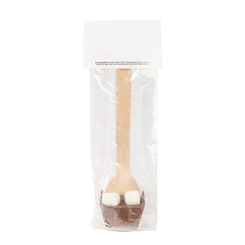 Custom Milk Chocolate Beverage Spoon - 1