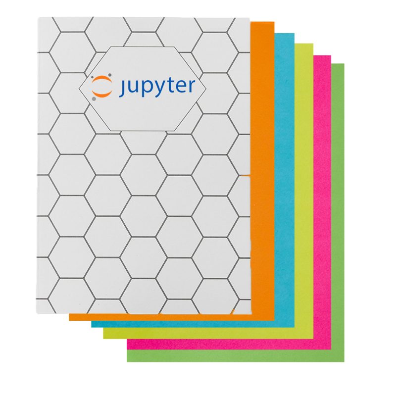Neon-Hex-Journal-JK-1808 Custom Neon Hex Journal