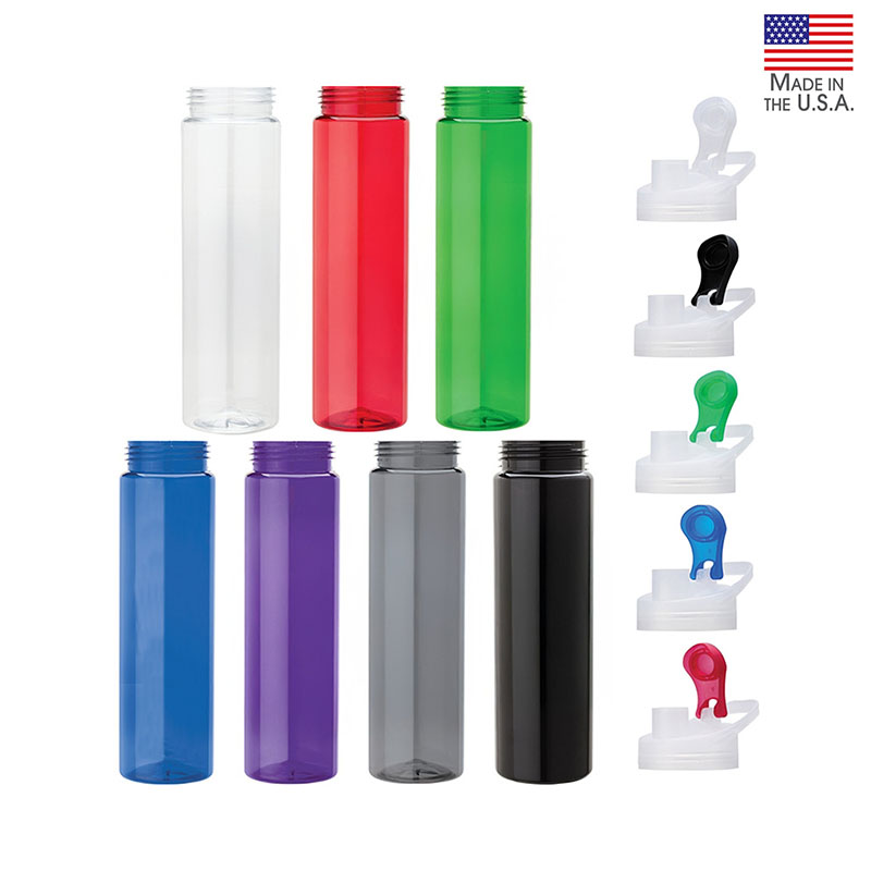 Custom Newport VII 25 oz. Water Bottle w/ Integrated Handle - 1
