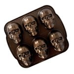 Custom Nordic Ware Haunted Skull Cakelet Pan