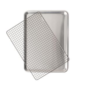 Custom Nordic Ware Naturals® Half Sheet W/Oven-Safe Nonstick Grid