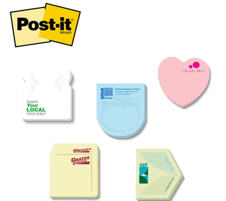 Post-it®-Custom-Printed-Notes-Shapes-—-Small-50-sheet-PD33SMALL-50 Custom Post-it® Custom Printed Notes Shapes — Small - 50 sheet