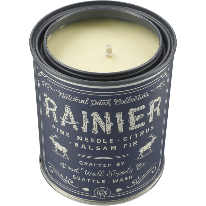 Custom Rainier National Park 14 oz Candle - 8