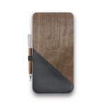 Custom Restaurant Wood Vegan Leather Bill/Check Presenter (CHEHALIS) - 2