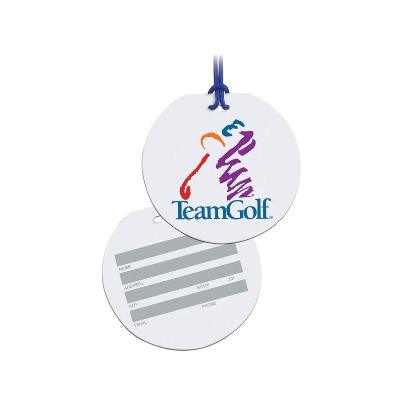 Custom Round Celebrity Bag Tag - 4CP