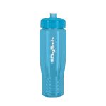 Custom SAHARA 28 oz. Eco-Polyclear™ Sports Bottle with Push/Pull Lid - 1