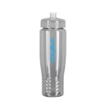 Custom SAHARA 28 oz. Eco-Polyclear™ Sports Bottle with Push/Pull Lid - 2