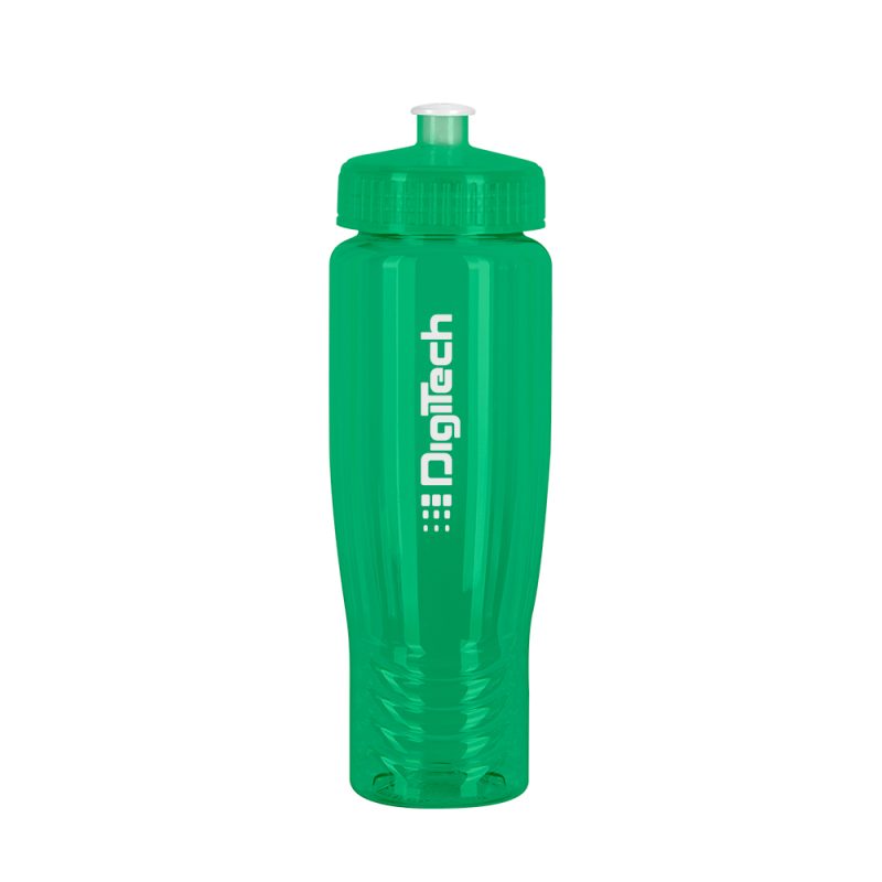 Custom SAHARA 28 oz. Eco-Polyclear™ Sports Bottle with Push/Pull Lid - 3