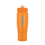 Custom SAHARA 28 oz. Eco-Polyclear™ Sports Bottle with Push/Pull Lid - 4