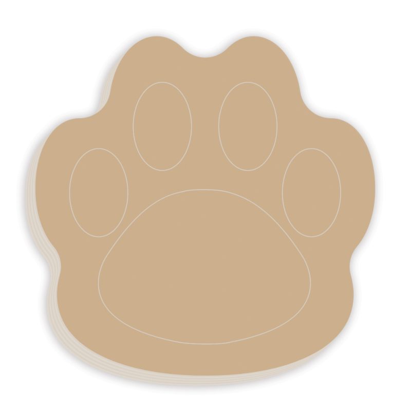 Custom Souvenir® Sticky Note™ 3" x 3" Die Cut Pad