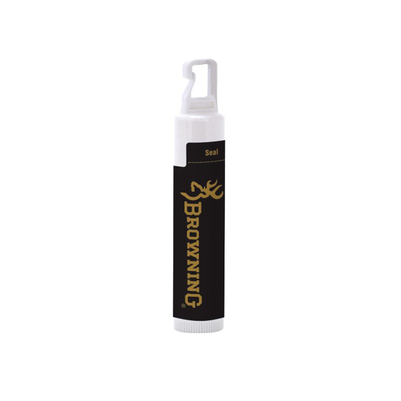 Custom SPF 30 Soy Based Lip Balm in White Tube with Hook Cap
