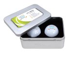 Custom Titleist® 2-Ball Business Card Tin Pro V1®