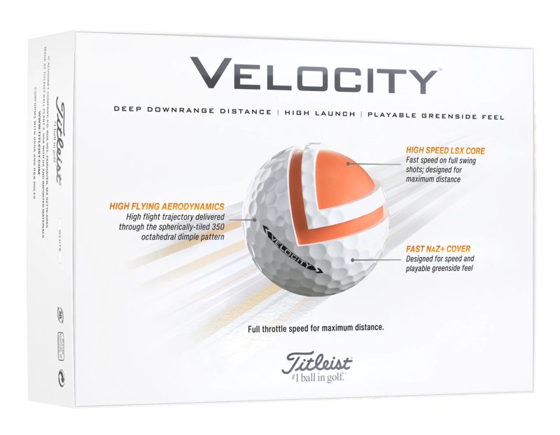 Custom Titleist® Velocity Golf Ball - 2
