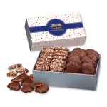 Custom Toffee & Pecan Clusters in Gift Box with Bubbles Sleeve