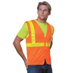 Custom USA Made Class 2 Mesh Reflective Safety Vest - 1