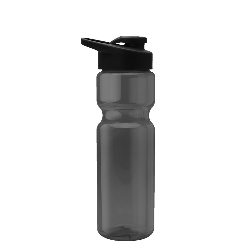 Custom UpCycle - 28 Oz. Champion Transparent Sports Bottle with Drink Thru Lid - 7