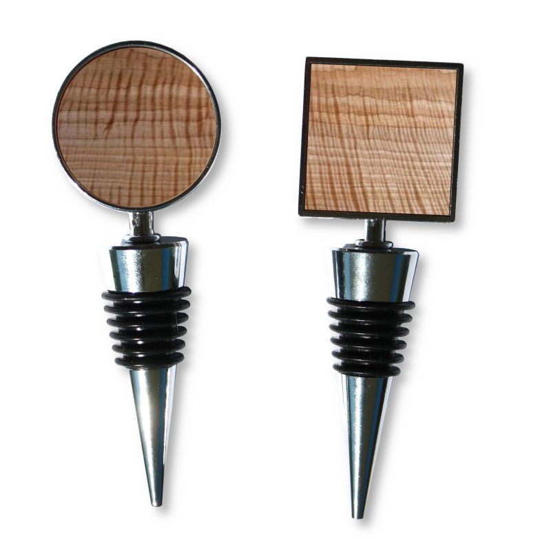 Custom Wooden Cone Style Wine Bottle Stopper (CLOVER) - 7