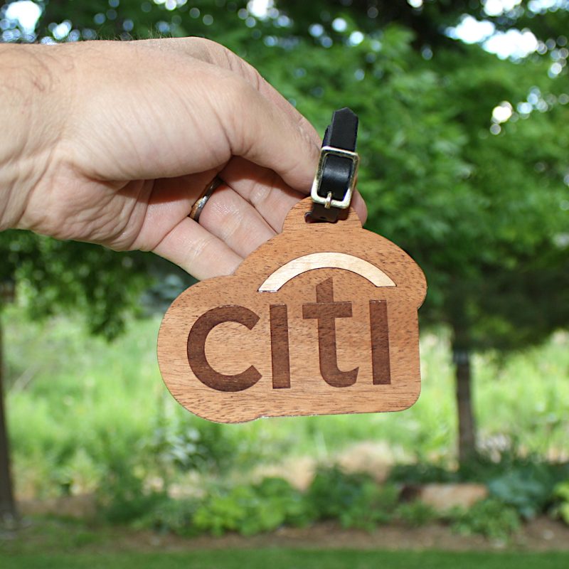Custom Wooden Engraved Bag Tag (JEROME) - 6