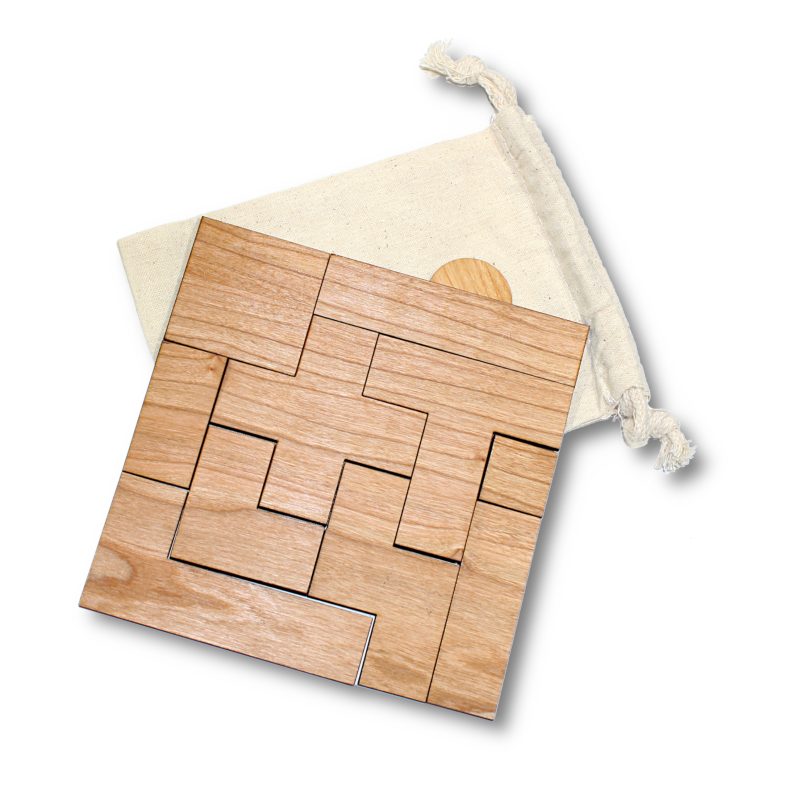 Custom Wooden Logo Puzzle (GARFIELD) - 1