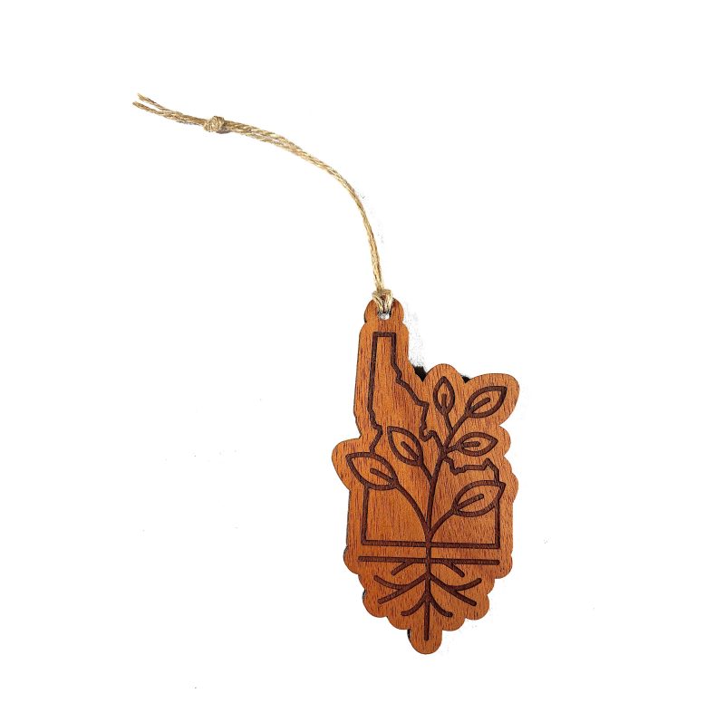 Custom Wooden Pendant Ornament (KOOTENAI) - 1