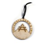 Custom Wooden Pendant Ornament (KOOTENAI)