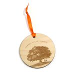 Custom Wooden Pendant Ornament (KOOTENAI) - 5