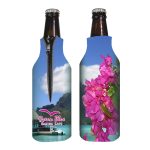 Custom Zippered Bottle Coolie - 1