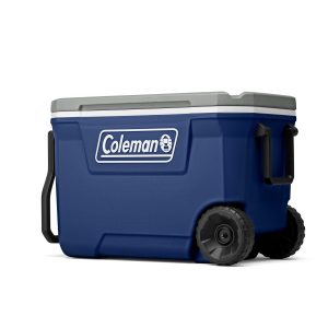 Custom Coleman 316 Series 62Qt Wheeled Cooler Twilight