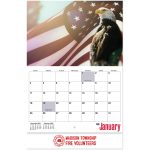 Custom American Glory Stapled Wall Calendar - 2
