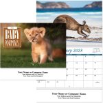 Custom Baby Animals Stapled Wall Calendar