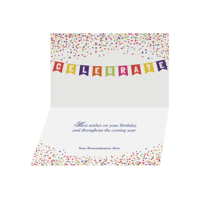 Custom Banner Birthday Card - 1