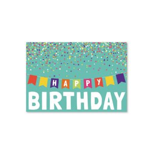 Custom Banner Birthday Card