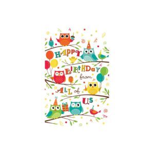 Custom Birthday Owls