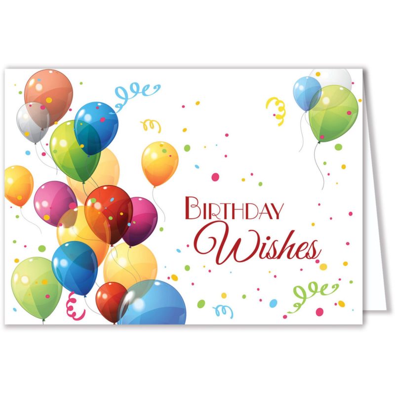 Custom Birthday Wishes Card