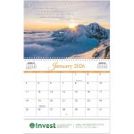 Custom Christian Grace Spiral Wall Calendar - 2