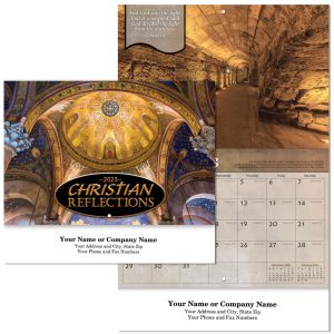 Custom Christian Reflections Stapled Wall Calendar