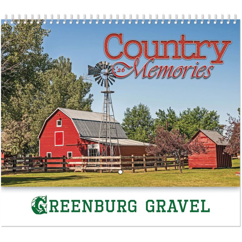 Custom Country Memories Wall Cal Spiral - 1