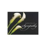 Custom Floral Sympathy Card