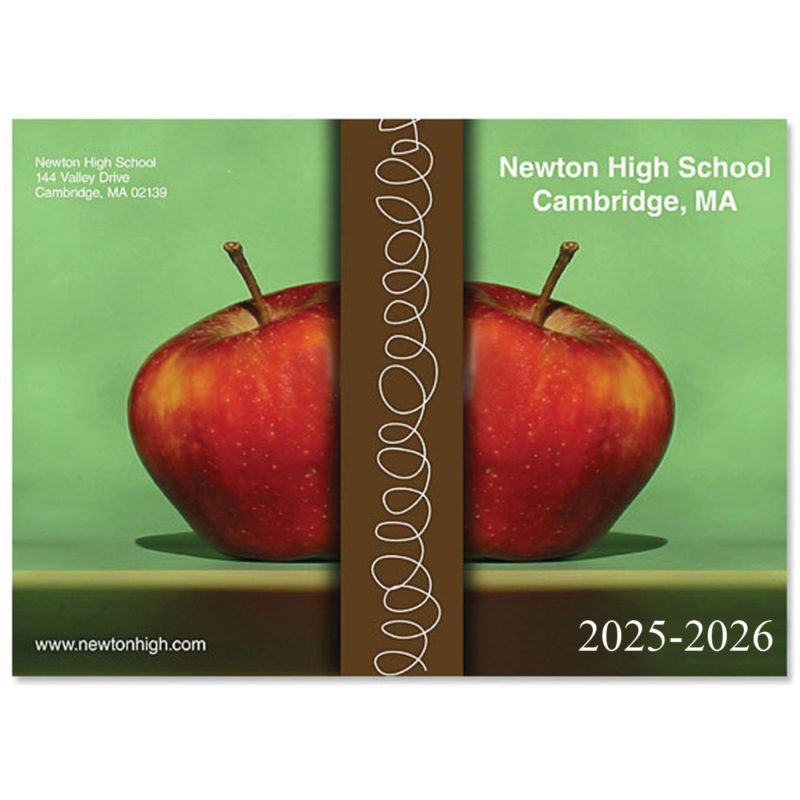 Custom Full Color 7x10 Academic Monthly Planner - 1