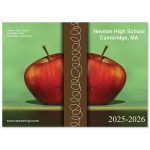 Custom Full Color 7x10 Academic Monthly Planner - 1