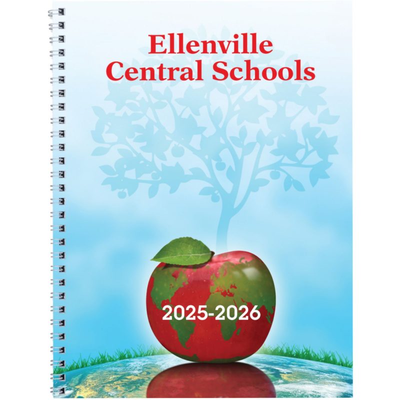 Custom Full Color Academic 7x10 Planner Colored Insert - 1