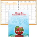 Custom Full Color Academic 7x10 Planner Colored Insert