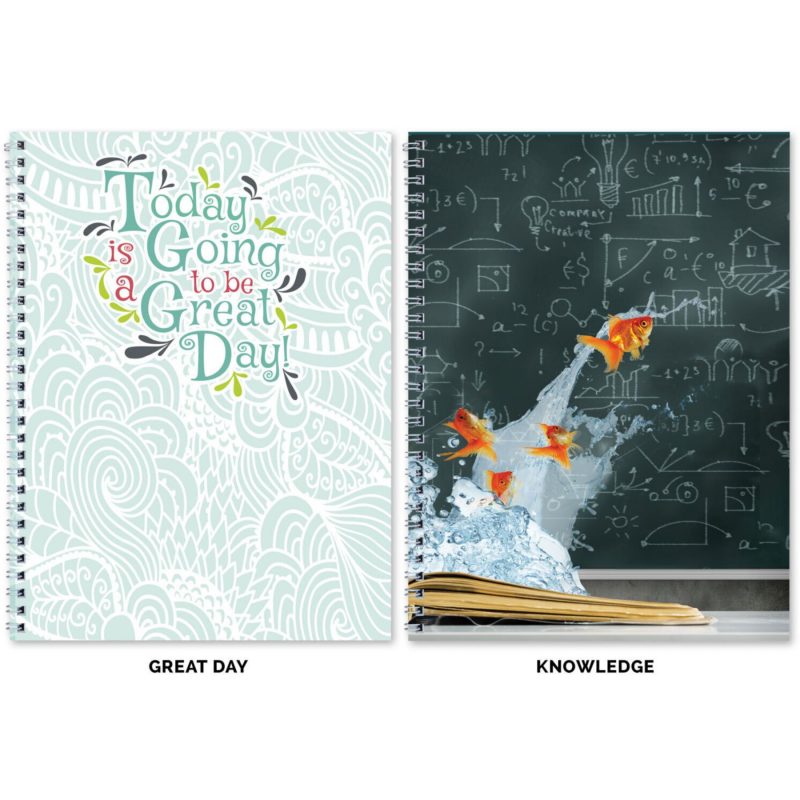 Custom Full Color Academic 7x10 Planner Colored Insert - 5